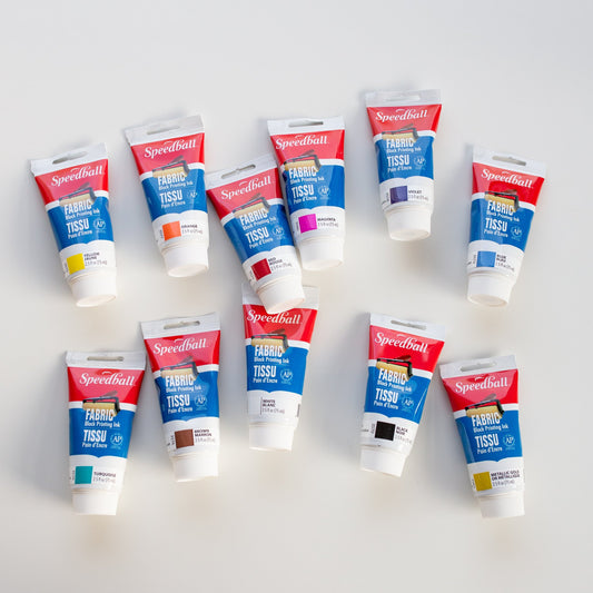 Speedball Fabric Block Printing ink 75ml Magenta