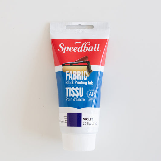 Speedball Fabric Block Printing ink 75ml Violet